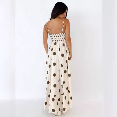 Maxikleid mit Trägern | Eleganter Schnitt | Fließende Silhouette
