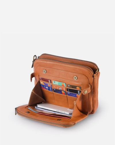 Schultertasche aus weichem Kunstleder | Kompakt & Vielseitig | Zeitlose Eleganz