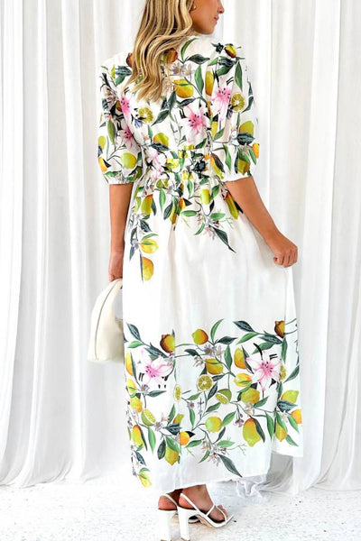 Sarah® | Limoncello-Maxikleid