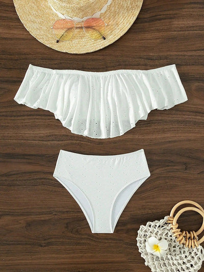 Esmeralda® | Off-Shoulder High Waist Badeanzug