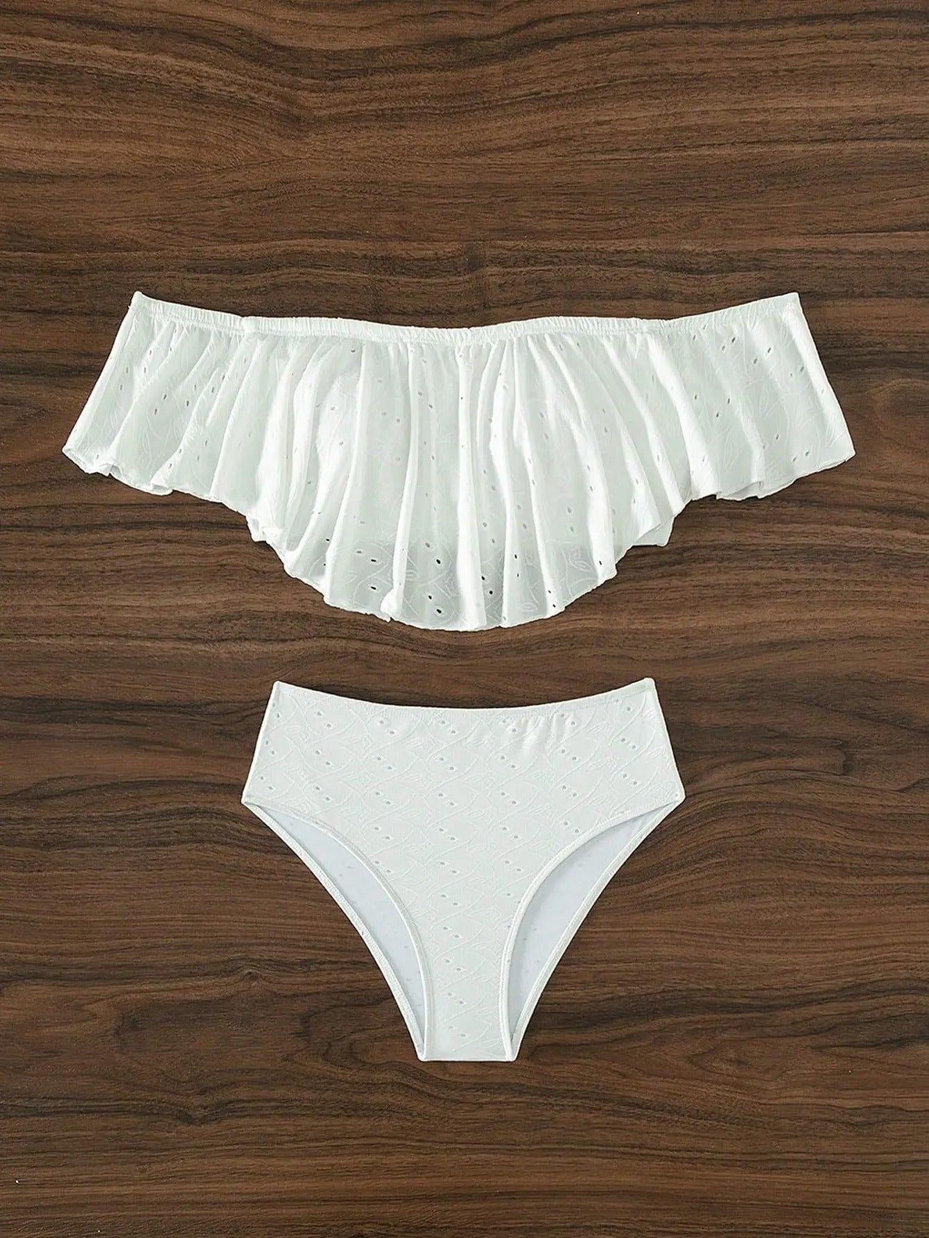 Esmeralda® | Off-Shoulder High Waist Badeanzug