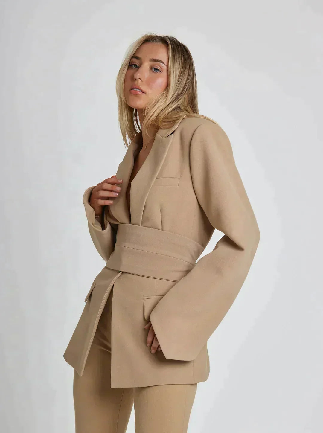 Margaret - Blazer mit Gürtel
