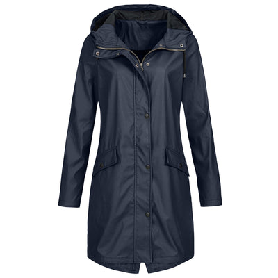 Regenjacke Damen Übergangsjacke | Funktional & Mit Kapuze