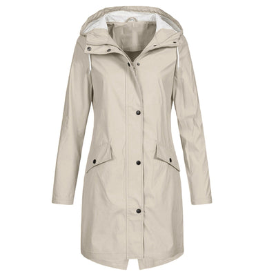 Regenjacke Damen Übergangsjacke | Funktional & Mit Kapuze