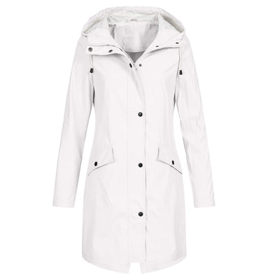 Regenjacke Damen Übergangsjacke | Funktional & Mit Kapuze