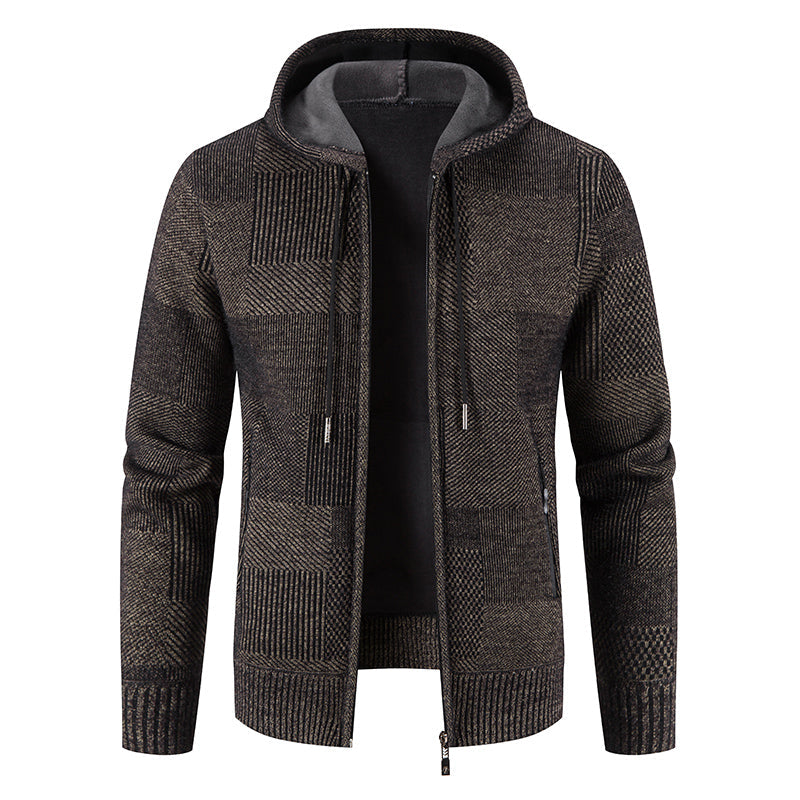 Carl | Gepolsterte Hoodie für Männer – Wärme und Stil