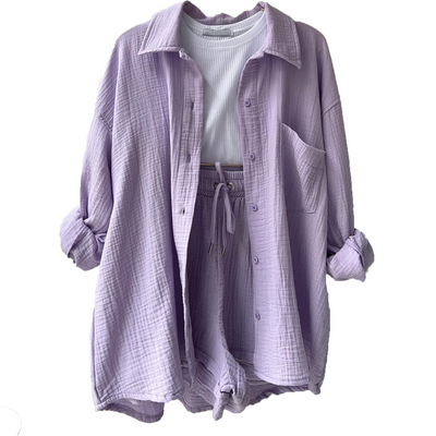 Rebecca - Summer Vibes Damen Zweiteiliges Sommer Set