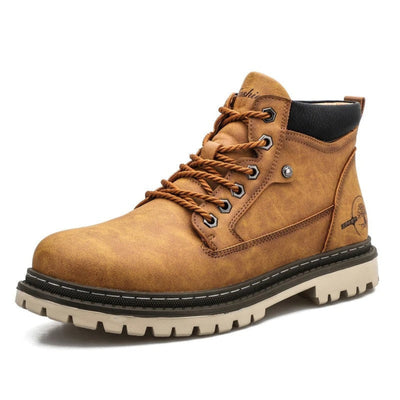 Robuste bequeme Herren Schnürstiefel