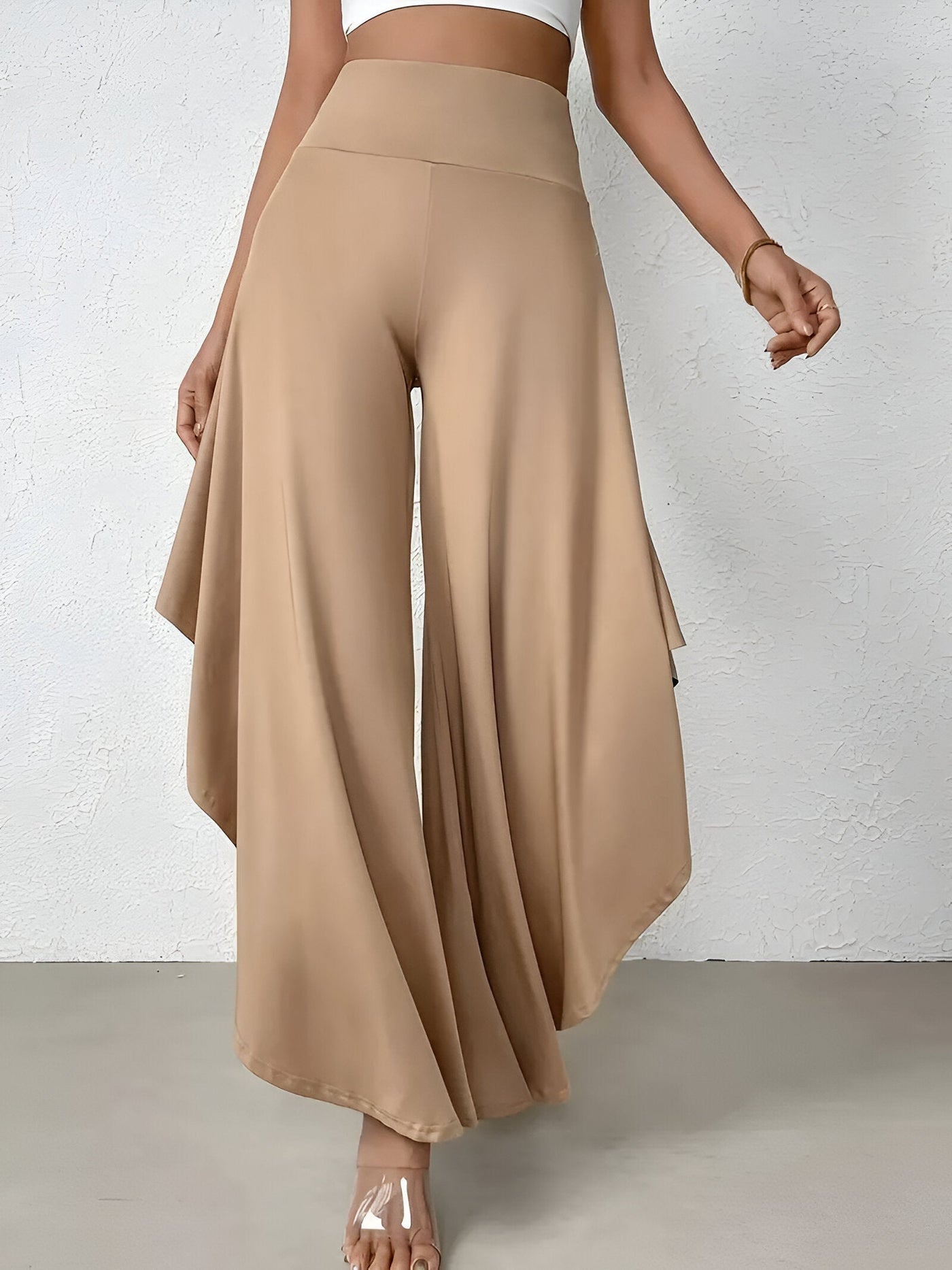 Paula | Asymmetrische Hose mit weitem Schnitt
