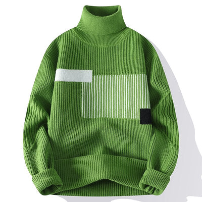 Eleganter Rollkragenpullover für Herren
