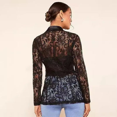 Eleganter Spitzen-Blazer | Edle Details & femininer Schnitt | Stilvoll & modern
