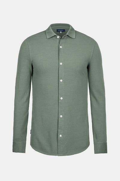 Grüne Piqué Shirt
