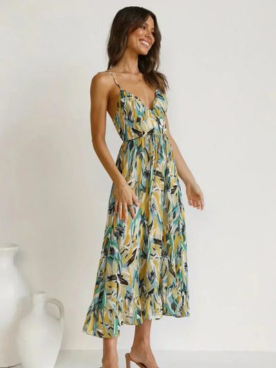 Mia® | Robe Midi A Chiffon Premium