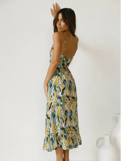 Mia® | Robe Midi A Chiffon Premium