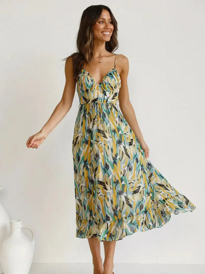 Mia® | Robe Midi A Chiffon Premium