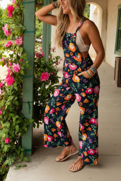 Adela® | Overall mit Birdie-Blumendruck