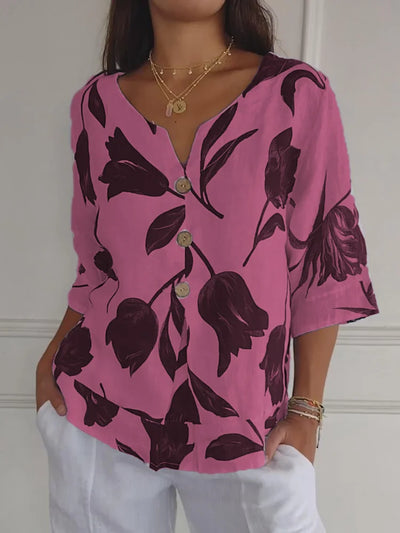 Anouk® | Damen-Shirt mit V-Ausschnitt