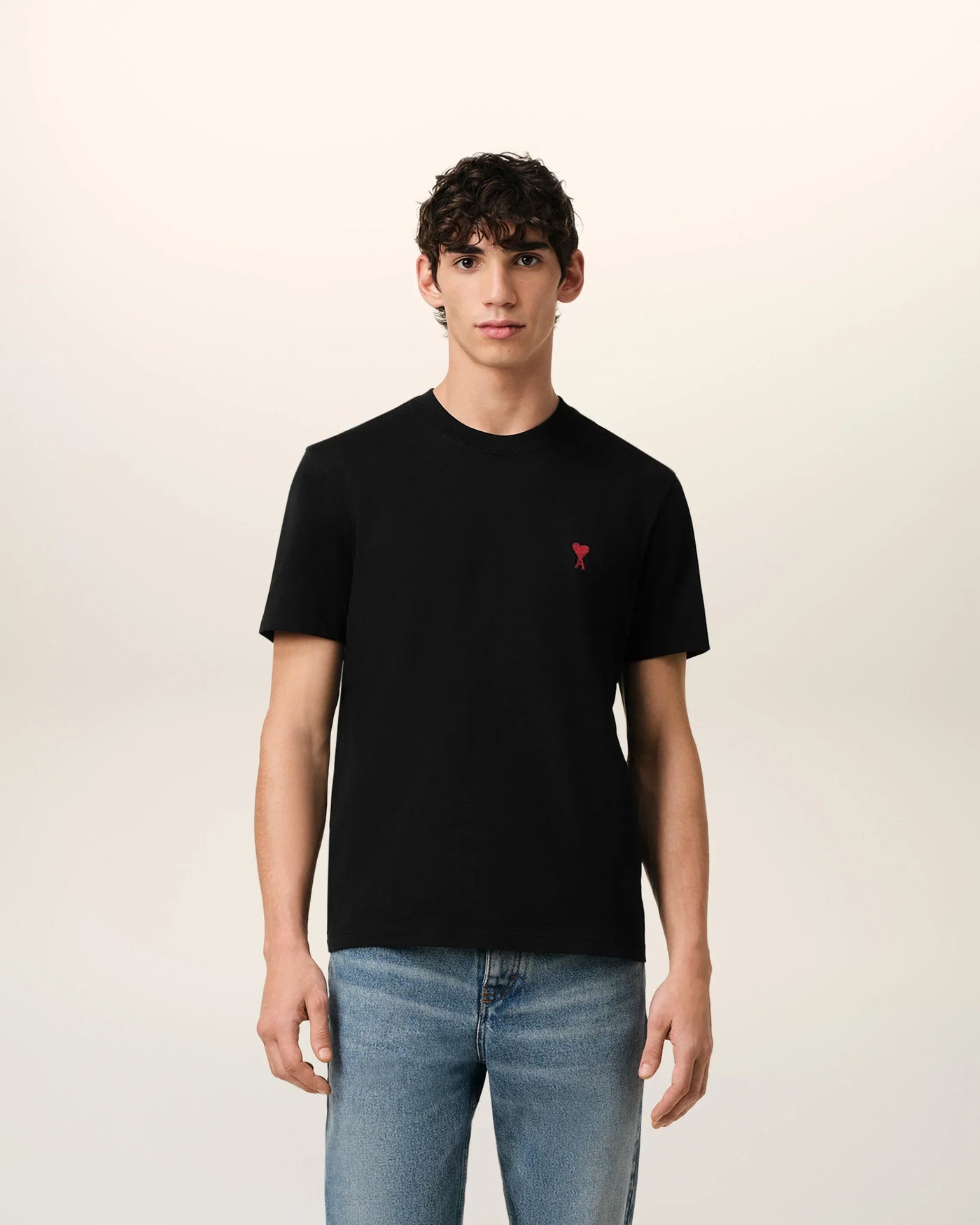 Ami T-Shirt mit gesticktem A-HERZ