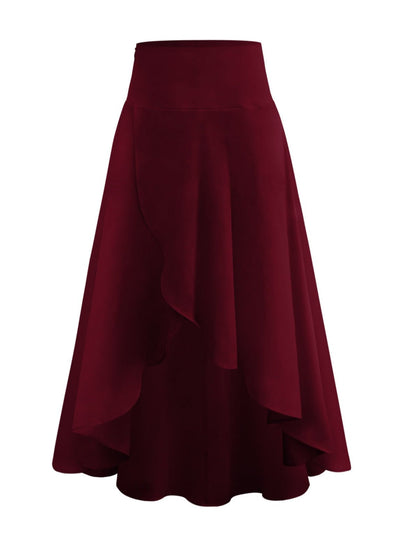 Susan® | Lässiger asymmetrischer Midirock