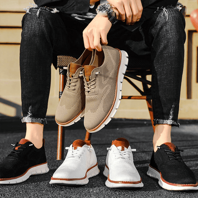 Leichte und atmungsaktive elegante Sneakers für Männer mit Anti-Rutsch-Design