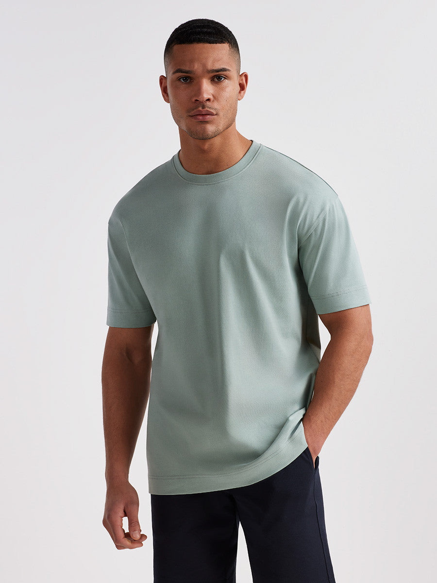 Ohio Oversized T-Shirt, Iceberg Green