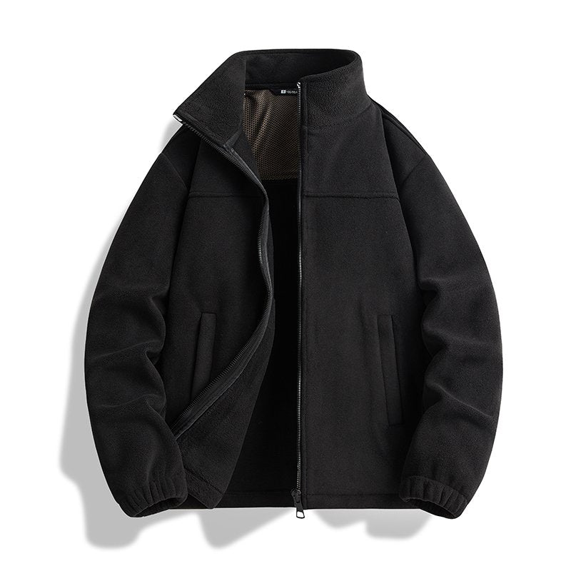 Übergroße Jacke mit Reißverschluss für Herren