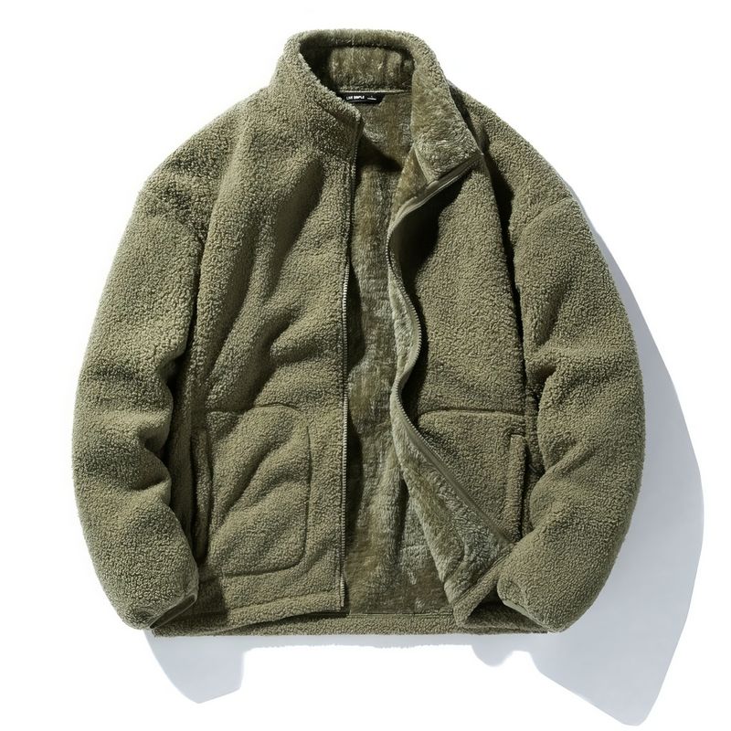 Herren Soft Zip Jacke