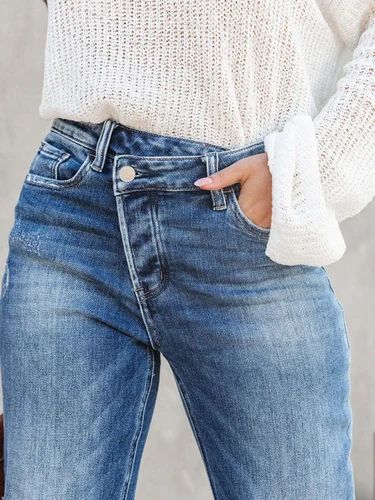 Sonja® | Stylische Crossover-Jeans mit hohem Bund