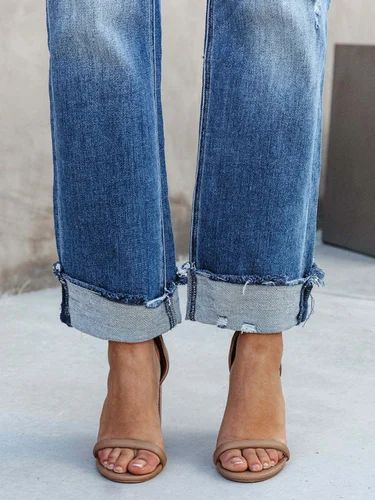 Sonja® | Stylische Crossover-Jeans mit hohem Bund