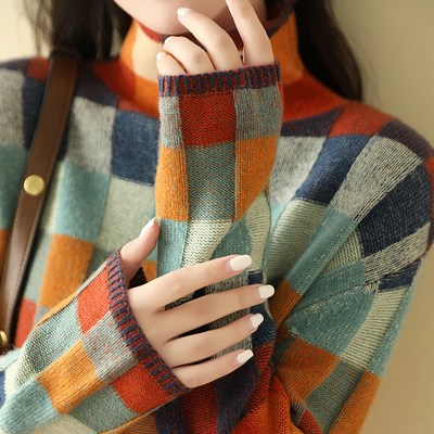 Alma | Luxuriöser Kaschmir-Rollkragenpullover