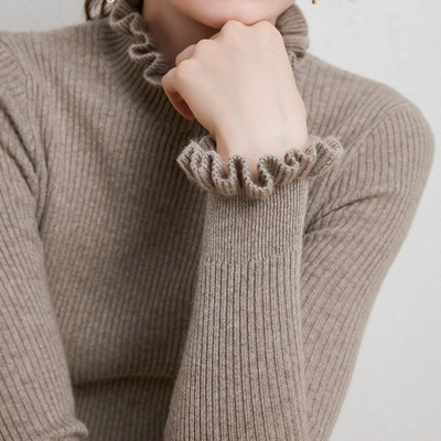 Frieda | Komfortabler Damen-Kaschmir-Rollkragenpullover