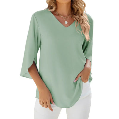 Vashti® | Elegante Bluse mit V-Ausschnitt