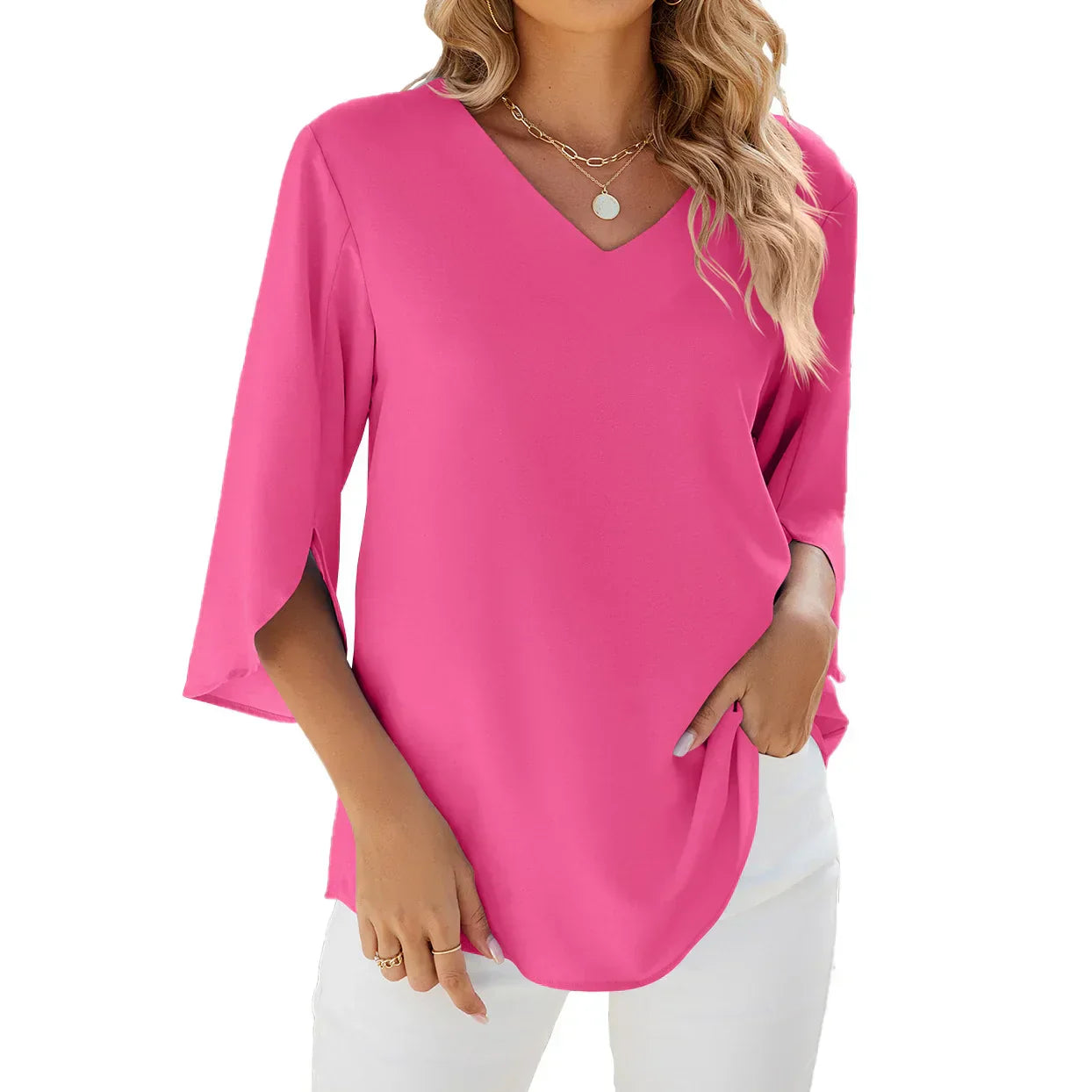 Vashti® | Elegante Bluse mit V-Ausschnitt