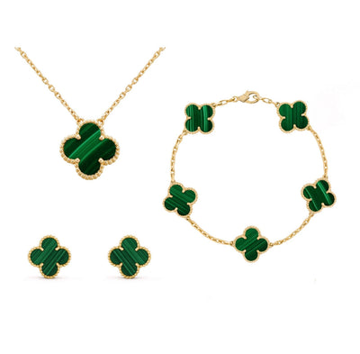 Kim | Luxuriöses Clover Schmuckset für Damen