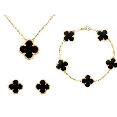 Kim | Luxuriöses Clover Schmuckset für Damen