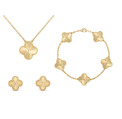 Kim | Luxuriöses Clover Schmuckset für Damen