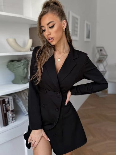 Norma® | Zweireihiges Blazerkleid