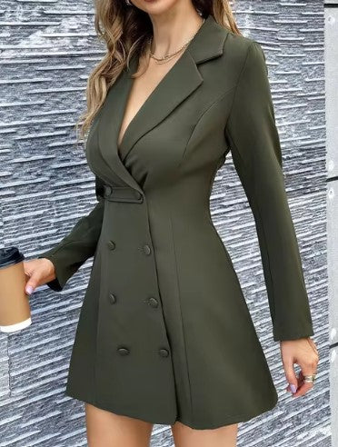 Norma® | Zweireihiges Blazerkleid