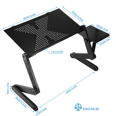 FlexStand Pro – 360° verstellbares Laptopständer