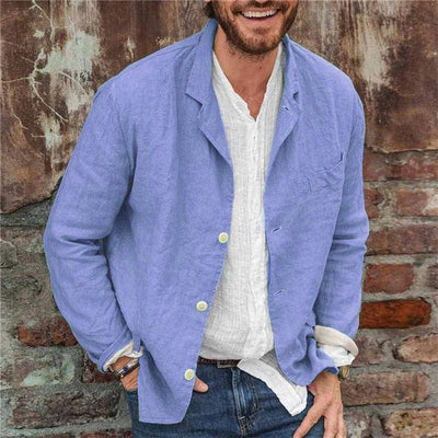 Herren Freizeitjacke mit Brusttasche