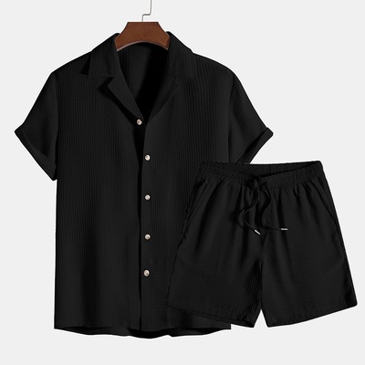 Jennifer - Herren Sommer-Set mit Poloshirt und Shorts