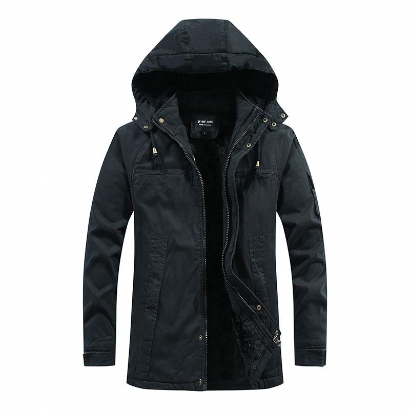 Gepolsterte Jacke mit mehreren Taschen für Herren