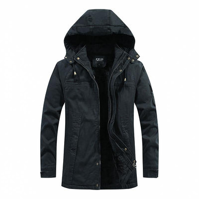 Gepolsterte Jacke mit mehreren Taschen für Herren