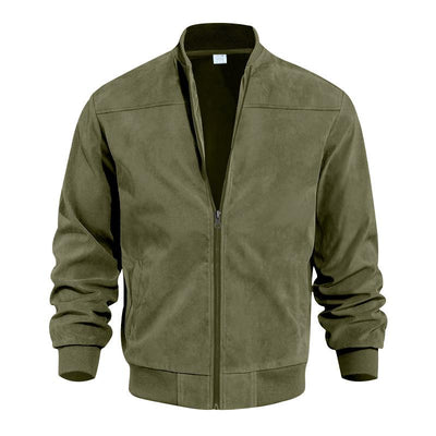 Jacke mit durchgehendem Reißverschluss und Seitentaschen für Herren