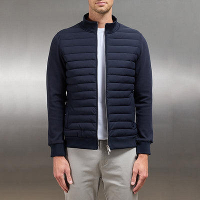 Herren Steppjacke mit Seitentaschen