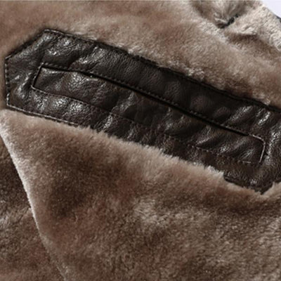 Lässige Reverskragenjacke für Herren