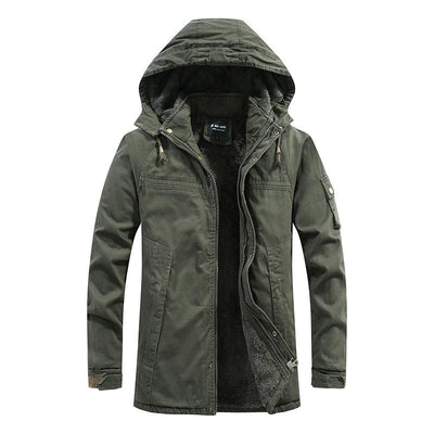 Gepolsterte Jacke mit mehreren Taschen für Herren