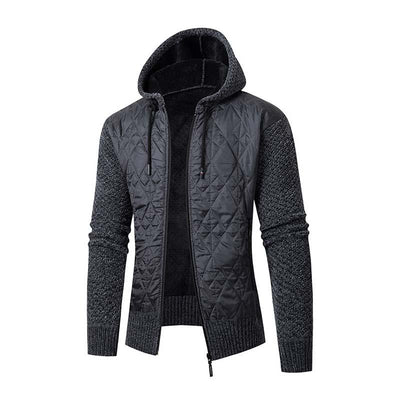 Herren-Kapuzenjacke mit Reißverschluss