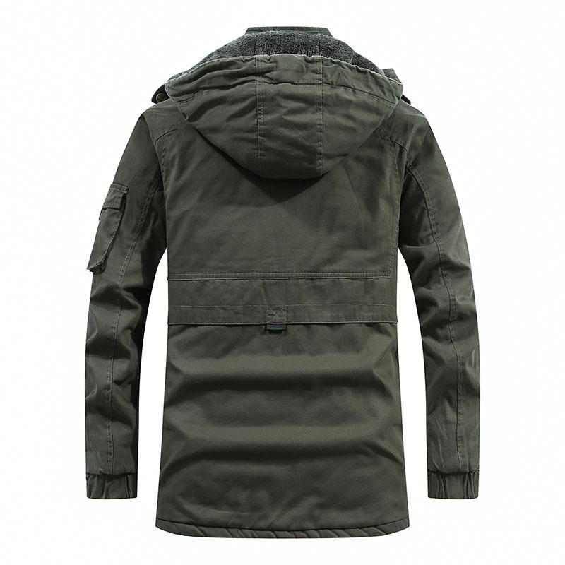 Gepolsterte Jacke mit mehreren Taschen für Herren