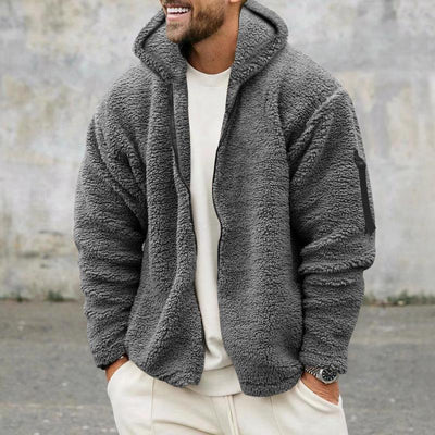 Herren Loose Kapuzenjacke